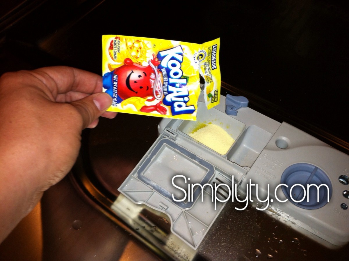Clean A dishwasher with Kool-aid 2