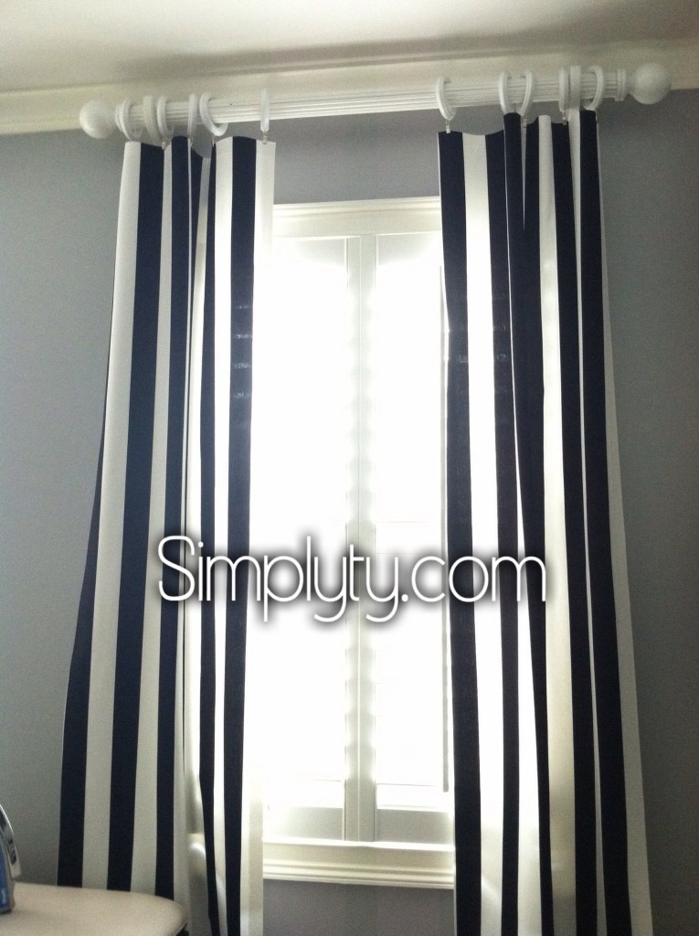 SimplyTy.com Easy No Sew Curtains